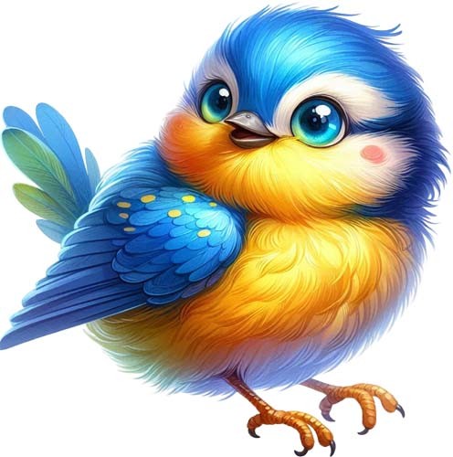 Watercolour bird wall art - watercolour,
