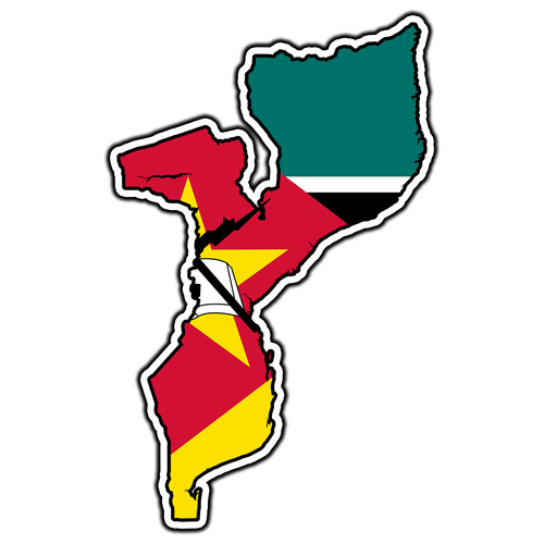 Mozambique country flag - country, #1