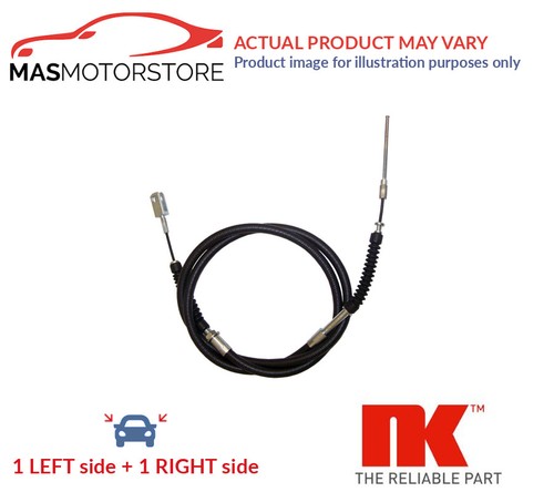 Handbrake cable pair rear - cable,