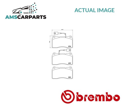 Brake pads set - pads, pad