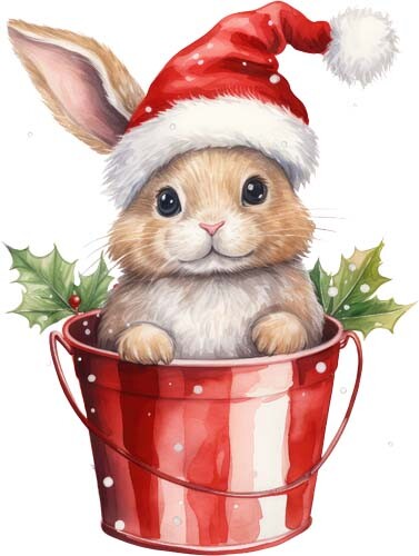 Christmas peter rabbit wall - peter,