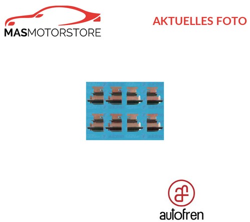 Front brake pads accessory set - front,