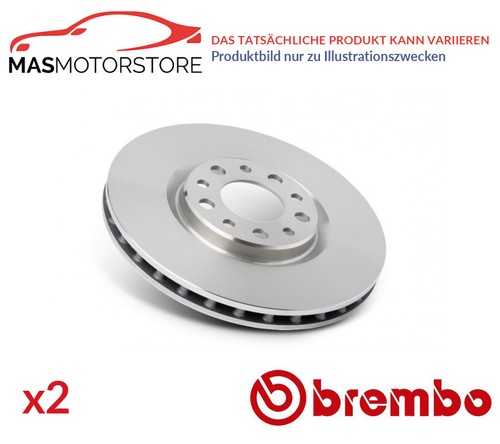 Brake discs set pair rear - brake,