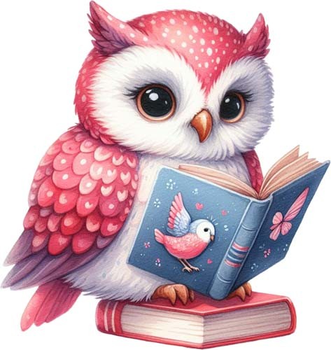 Watercolour owl wall art - watercolour,