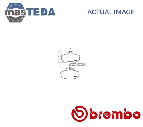 016 brake pads set - p,