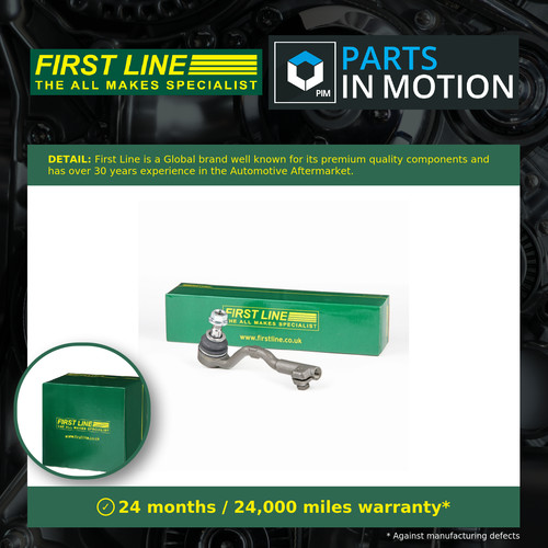 Tie track rod end - track, fits