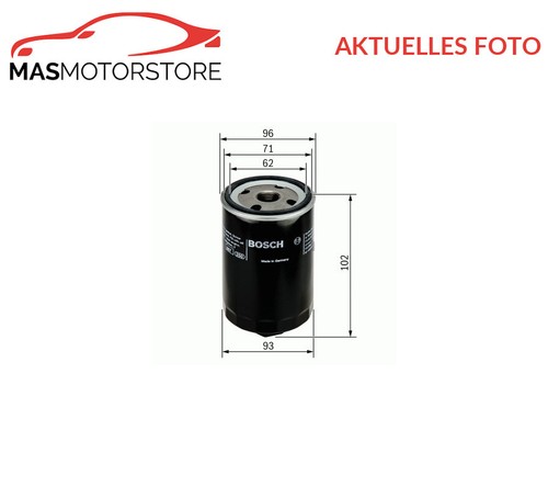 Engine oil filter bosch 451 - filter,