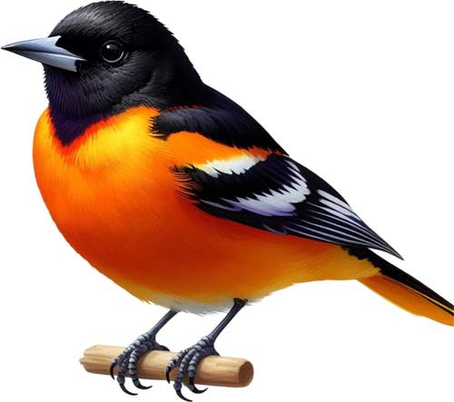 Baltimore oriole bird wall - baltimore,
